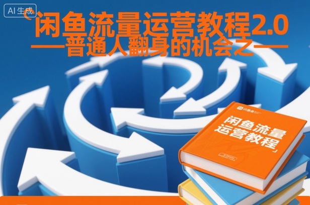 闲鱼流量运营教程2.0——普通人翻身的机会之一-橡木仓
