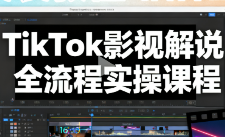 凌帧·TikTok影视解说全流程实操-橡木仓