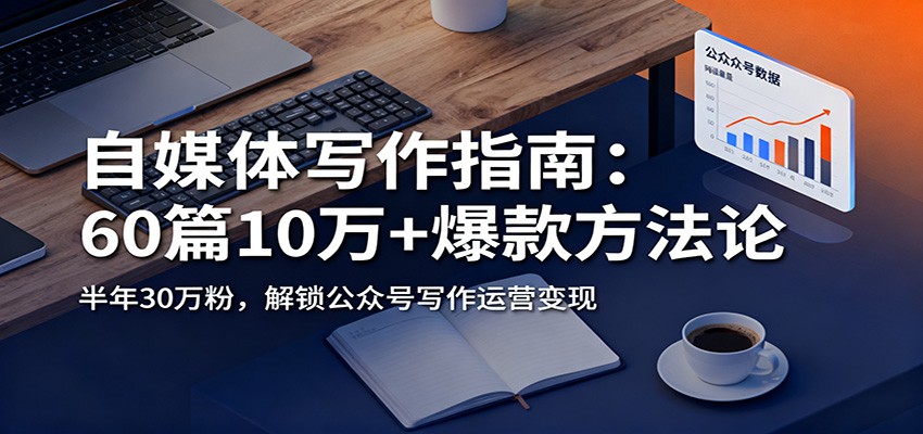 自媒体写作指南：60篇10万+爆款方法论，半年30万粉，解锁公众号写作运营变现-橡木仓
