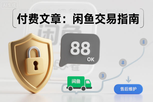 付费文章：闲鱼交易指南，怎么才能降低被坑被马扁的概率-橡木仓