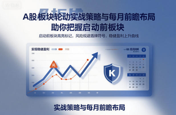 A股板块轮动实战策略与每月前瞻布局，助你把握启动前板块，规避风险，实现稳健盈利-橡木仓