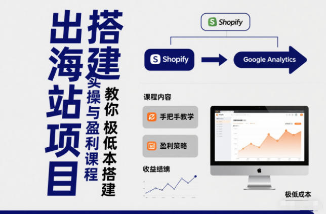 小淘出海站项目，搭建实操与盈利课程，手把手教你用极低成本搭建-橡木仓