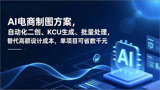 AI电商制图方案,自动化二创、SKU生成、批量处理,替代高额设计成本,单项目可省数千元-橡木仓