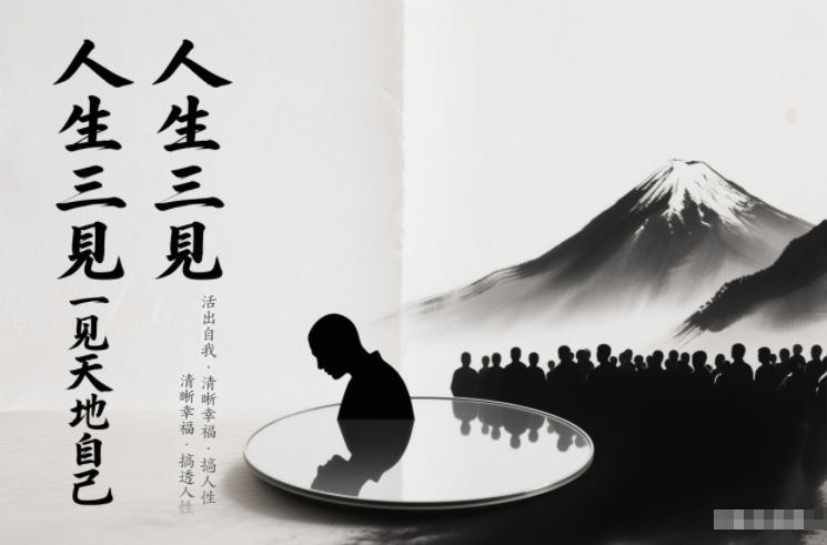 人生三见一见天地见众生见自己，活出自我拥有清晰幸福人生，搞透人性-橡木仓