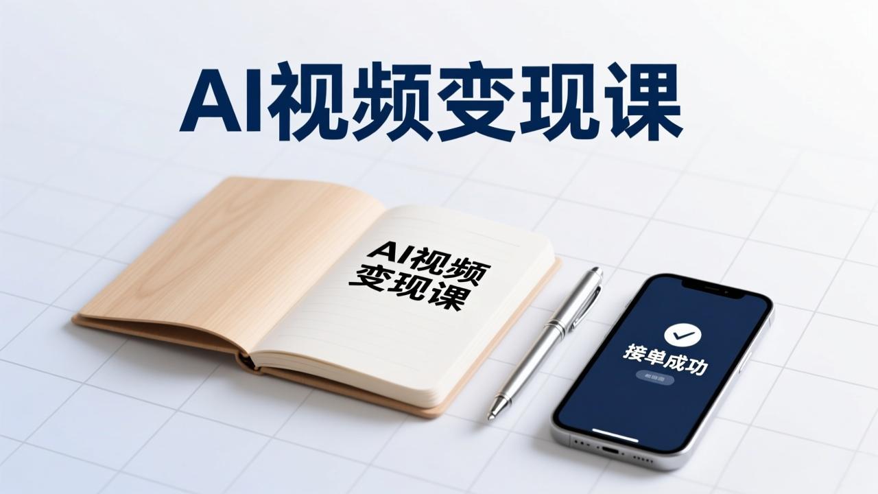 AI视频变现课，学完即可创作短片、接商单，实现副业增收，单项目报价可达千元-橡木仓