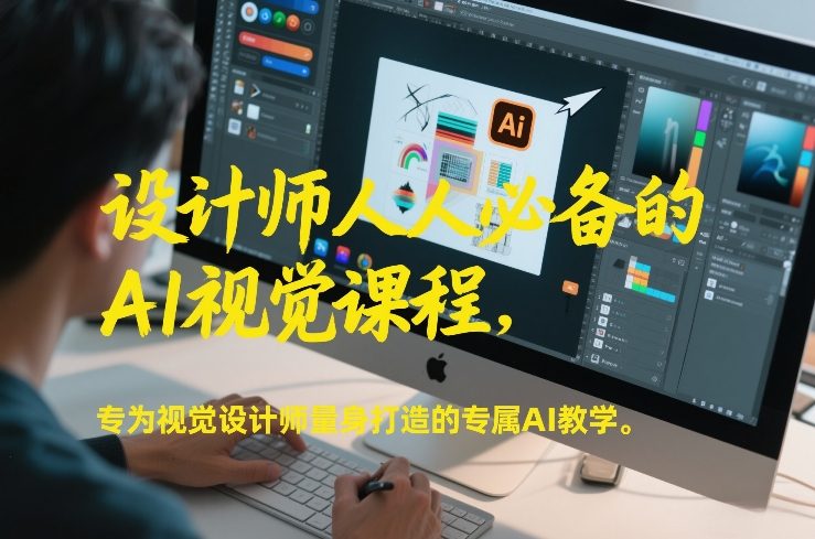 设计师人人必备的AI视觉课程，专为视觉设计师量身打造的专属AI教学-橡木仓