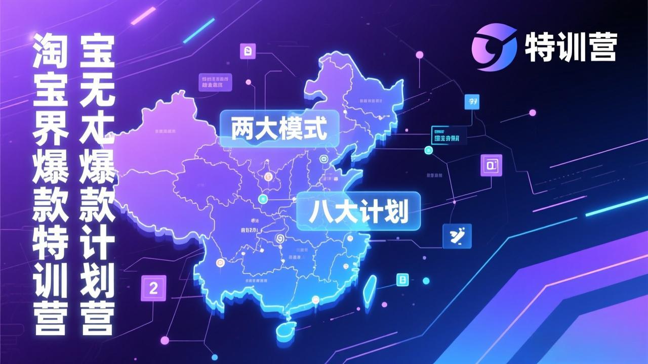 淘宝无界爆款训练营：2026年1月杭州线下高端集训课，3天构建两大模式八大计划体系-橡木仓