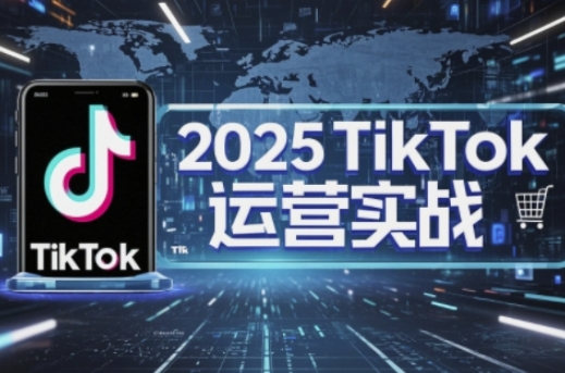 2025TikTok电商运营,掌握TikTok店铺运营核心技巧,实现低成本高转化-橡木仓
