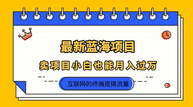 (14289期)2025年最新蓝海项目,卖项目小白也能月入过万-橡木仓